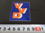 sticker Politiek VVD logo, Verzamelen, Stickers, Ophalen, Zo goed als nieuw, Bedrijf of Vereniging