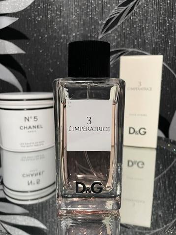 Dolce & Gabbana 3 l'imperatrice pour femme edt 100ml beschikbaar voor biedingen