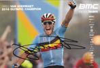 Wielrennen GREG van AVERMAET 2016 ECHTE handtekening, Verzamelen, Sportartikelen en Voetbal, Verzenden, Zo goed als nieuw, Overige sporten