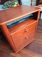 Auping Auronde nachtkastje kersen, Huis en Inrichting, Ophalen, Gebruikt, Hout, Minder dan 55 cm