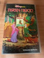 Disney VHS videoband Robin Hood Nederlands gesproken, Ophalen, Tekenfilm, Alle leeftijden, Zo goed als nieuw