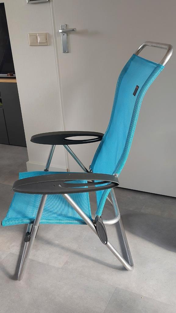 2x Lafuma Alu low Campingstoel - Verstelbaar & Lichtgewicht, Tuin en Terras, Tuinstoelen, Zo goed als nieuw, Aluminium, Inklapbaar
