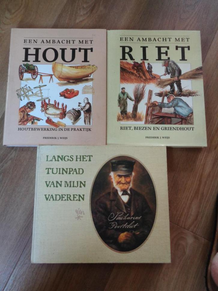 Rien Poortvliet 3x Boek Boeken Hout Riet Vader Natuur, Boeken, Natuur, Zo goed als nieuw, Natuur algemeen, Ophalen