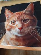 2 kussenhoezen rode kat, Verzenden, Nieuw, Overige kleuren, Vierkant