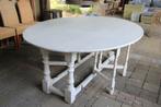 flamant wakes tafel antique white, Ophalen, Gebruikt, 150 tot 200 cm, 200 cm of meer