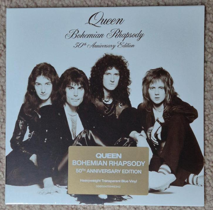 Queen ‎– Bohemian Rhapsody (50th Anniversary Edition), Cd's en Dvd's, Vinyl Singles, Nieuw in verpakking, Single, Pop, 7 inch