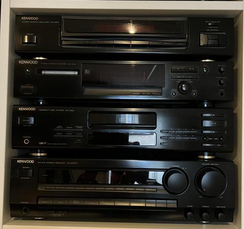 Diverse Kenwood sets in topstaat - Amp, MD, CD. Cass, Tuner, Audio, Tv en Foto, Stereo-sets, Zo goed als nieuw, Cassettedeck, Cd-speler