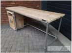 Bureau steigerbuis met steigerhout NIEUW, Huis en Inrichting, Bureaus, Info@hout-art.nl, Nieuw, Ophalen of Verzenden, Hoeves 3 in Schijndel