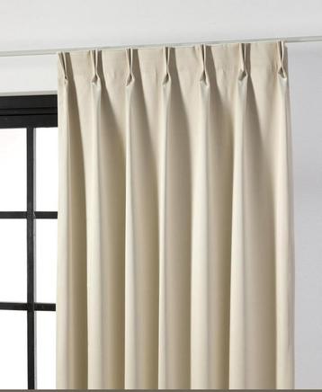 Gordijnen 5.20 x 2.62 m (bxh) | verduisterd | beige | glans beschikbaar voor biedingen
