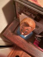 Kuifje Houten Beeld - Zeldzaam Verzamelobject uit 1973, Ophalen of Verzenden