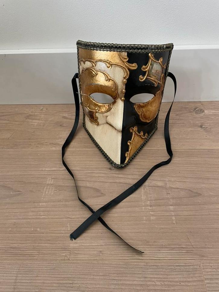 Handbeschilderd Venetiaans masker, nieuw met kaartje, Hobby en Vrije tijd, Kostuums, Theaterbenodigdheden en LARP, Nieuw, Accessoires