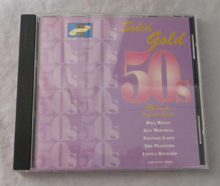 CD - Solid Gold 50s (16 tracks Frankie Laine, Patti Page ea), Cd's en Dvd's, Cd's | Verzamelalbums, Ophalen of Verzenden
