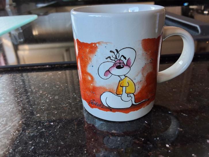 Leuke beker van Diddl, Verzamelen, Diddl, Zo goed als nieuw, Servies, Ophalen of Verzenden