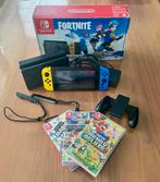 Nintendo Switch Fortnite Special Edition incl. Mario games, Spelcomputers en Games, Spelcomputers | Nintendo Switch, Ophalen of Verzenden