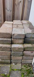 Gratis af te halen: 35m2 cobbelstones in 3 kleuren, Ophalen, Gebruikt, Klinkers, 10 m² of meer