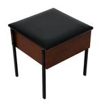 Vintage Tafel kastje pastoe stijl Bijzettafeltje jaren 60, Huis en Inrichting, Tafels | Bijzettafels, Minder dan 55 cm, Gebruikt