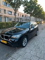 BMW X1 Sdrive 18I 2014 Zwart PANO stoelverwarming Navi, Stof, 1995 cc, 4 cilinders, 150 pk