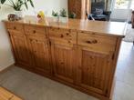 Buffet-Boekenkast, Huis en Inrichting, Ophalen, Gebruikt, Grenen, 200 cm of meer