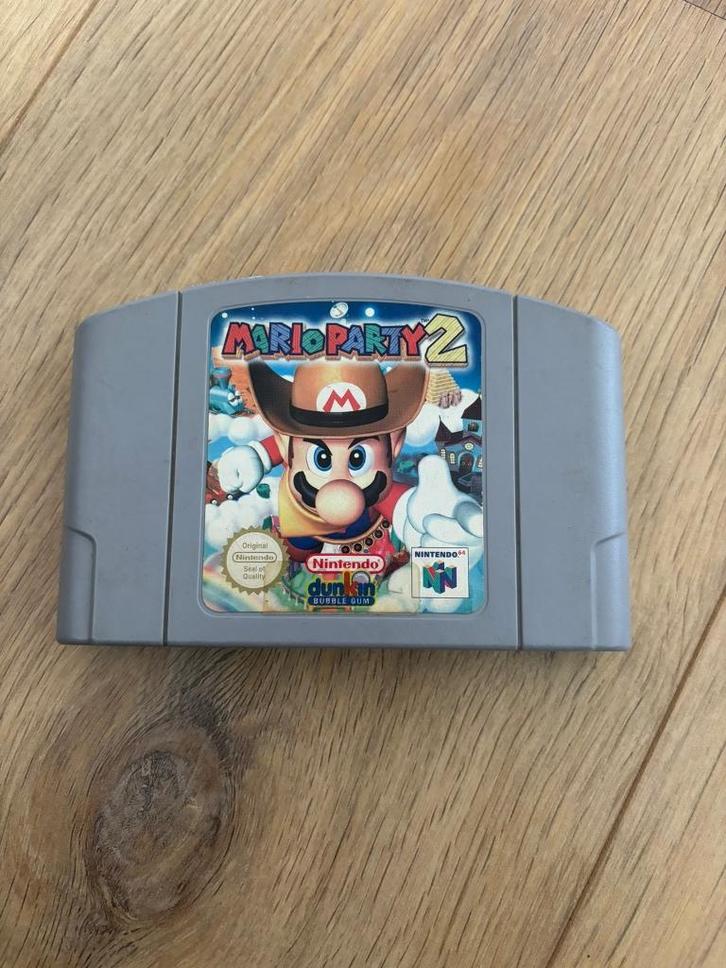 N64 Mario Party 2, Spelcomputers en Games, Games | Nintendo 64, Gebruikt, Avontuur en Actie, 3 spelers of meer, Vanaf 3 jaar, Ophalen of Verzenden
