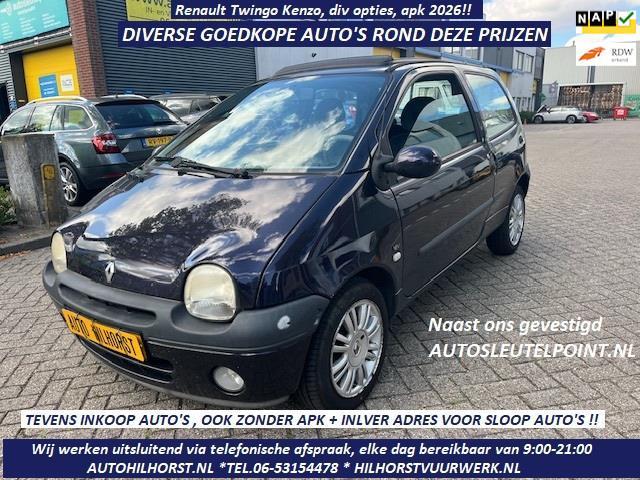 Renault Twingo 1.2-16V Kenzo Div rond deze prijsklassen! uit, Auto's, Renault, Particulier, Te koop, Twingo, ABS, Airbags, Centrale vergrendeling