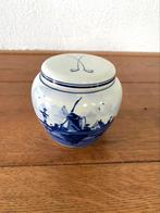 Antieke tabaks pot Delft blauw, Ophalen of Verzenden