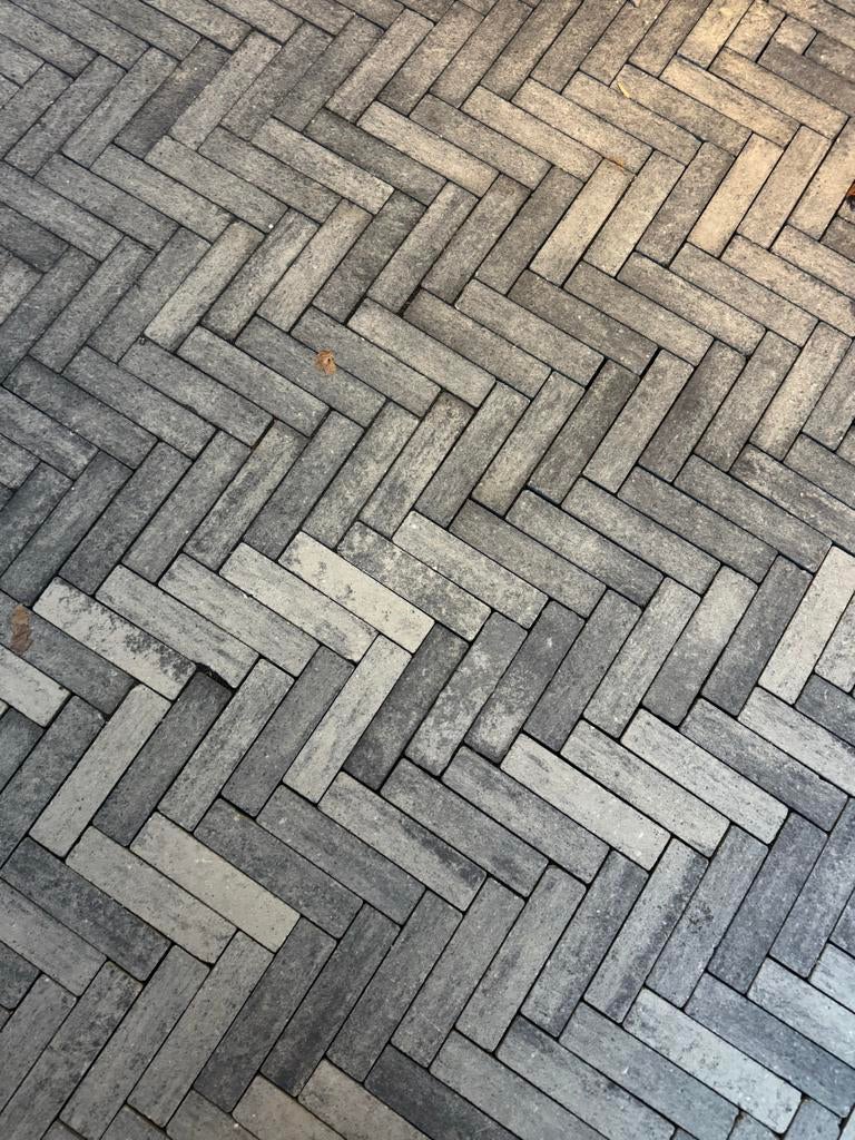 Nieuwe klinkers en bandjes - teveel besteld!, Tuin en Terras, Tegels en Klinkers, Ophalen, Klinkers, Nieuw, Minder dan 5 m²