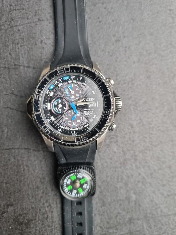 Citizen Promaster Aqualand Duikhorloge BJ2111-08E, Sieraden, Tassen en Uiterlijk, Horloges | Heren, Gebruikt, Polshorloge, Citizen