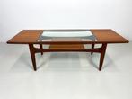 Vintage salontafel  G-Plan, 100 tot 150 cm, Verzenden, Teakhout, 50 tot 100 cm