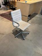 Vitra Eames EA 108 Sitland stoel 1 stuks - vergaderstoel wit, Ophalen, Gebruikt, Twee, Wit