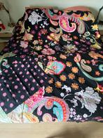 Kleurrijk dekbedovertrek Lits Jumeaux, Gebruikt, Overige kleuren, Dekbedovertrek, Tweepersoons