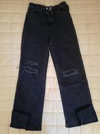 lange zwarte meisjes RIPPED jeans, maat 170 ( A22 ), Ophalen of Verzenden, Zo goed als nieuw, Meisje, Broek