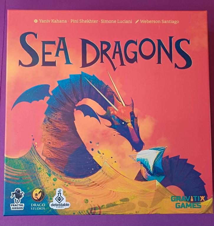 Sea Dragons, Hobby en Vrije tijd, Gezelschapsspellen | Bordspellen, Zo goed als nieuw, Ophalen of Verzenden