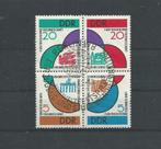 DDR 1962, Michel 901-904, Gestempeld., Postzegels en Munten, Postzegels | Europa | Duitsland, DDR, Verzenden, Gestempeld
