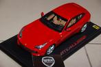 1:18 FERRARI GTC4 LUSSO rosso corsa BBR ltd99 WRH, Hobby en Vrije tijd, Modelauto's | 1:18, Verzenden, Zo goed als nieuw, Auto
