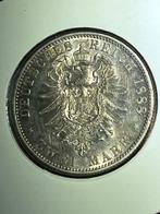 Duitsland, Koninkrijk Pruissen, zilveren 2 Mark 1888 A, Verzenden, Duitsland, Losse munt, Zilver