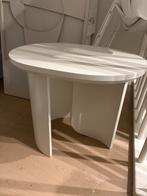 Wit Kwantum bijzettafeltje - Enschede, Ophalen, Kunststof, Gebruikt, Rond