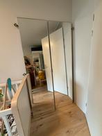 Ikea 2x deuren spiegel 50x195 cm, Doe-het-zelf en Verbouw, Ophalen, Minder dan 80 cm, Binnendeur, Minder dan 200 cm