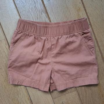 Bermuda korte broek camel bruin maat 110/116 - nieuw - beschikbaar voor biedingen