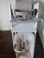 Stokke tripp trapp stoel newbornset en babyset compleet, Kinderen en Baby's, Kinderstoelen, Ophalen of Verzenden, Zo goed als nieuw