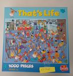 That's Life Puzzel  sportschool 371348 - 1000 stukjes, Ophalen of Verzenden, 500 t/m 1500 stukjes, Zo goed als nieuw, Legpuzzel