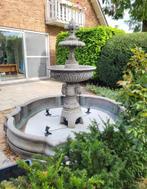 AANBIEDING fontein met rand ALL INN, Tuin en Terras, Ophalen of Verzenden, Nieuw, Beton, Fontein