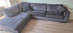 L-vormige Lounge Bank – Adore Darkgrey 68 – Comfort & Stij, Ophalen of Verzenden, Zo goed als nieuw, Hout