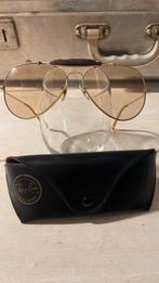 Ray Ban B & L piloten zonnebril jaren 50 leertje, Sieraden, Tassen en Uiterlijk, Zonnebrillen en Brillen | Heren, Ophalen of Verzenden