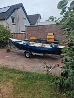 Complete set. Boot buitenboordmotor en aanhanger, Watersport en Boten, Ophalen, Zo goed als nieuw, Tot 10 pk, Staal