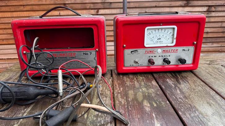 Testapparatuur jaren 50/60 leuk voot oldtimer garage, Auto diversen, Autogereedschap, Zo goed als nieuw, Ophalen of Verzenden