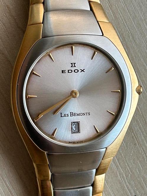 Twee horloges EDOX Les Bemonts ultra slim, Sieraden, Tassen en Uiterlijk, Horloges | Heren, Zo goed als nieuw, Polshorloge, Overige merken