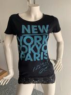 Goal shirt met kant maat xs zgan, Zwart, Ophalen of Verzenden, Zo goed als nieuw, Korte mouw