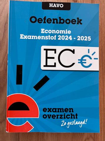 ExamenOverzicht - Oefenboek Examenstof Economie HAVO beschikbaar voor biedingen