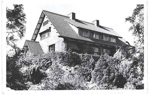 963782	Bergen	NH 1947	De Zandhoeve 	Gelopen met postzegel, Verzamelen, Ansichtkaarten | Nederland, Gelopen, Noord-Holland, 1940 tot 1960