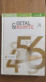 Getal en ruimte, vwo, wiskunde A, leerboek 4, editie 12, Ophalen of Verzenden, Zo goed als nieuw